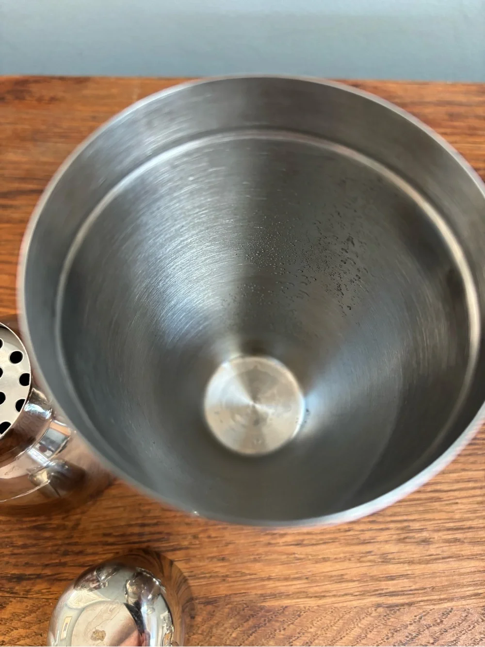 Adorable Tuxedo Penguin-Shaped Stainless Steel Cocktail Shaker- Like New
